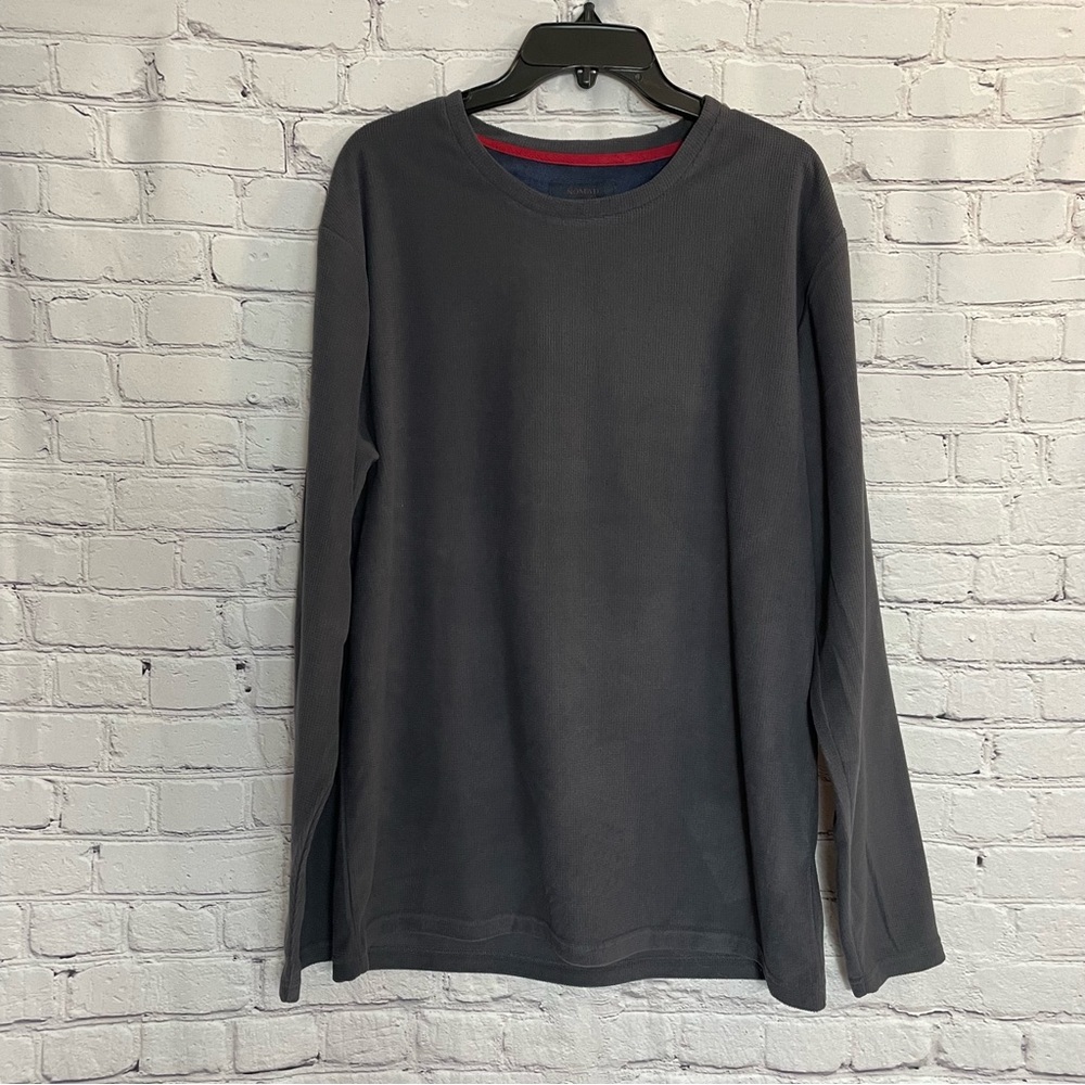 NWT New Nomad Fleece Dark Grey Sweatshirt Size XL